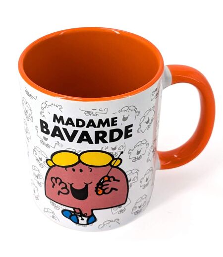 Mug MONSIEUR MADAME 30 cl 1 pièce Mme Bavarde