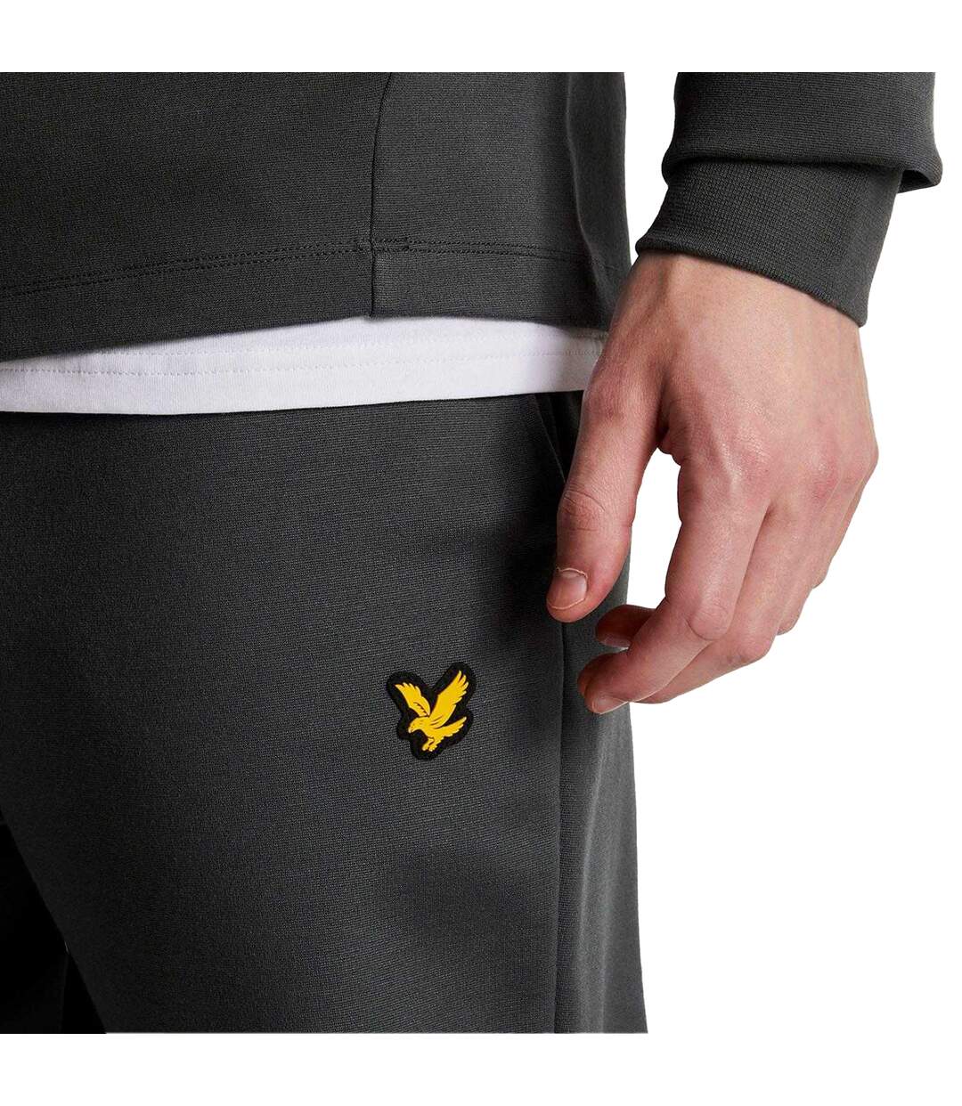 Pantalon De Survêtement Homme Gris Foncé Lyle & Scott-4