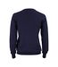 Womens/ladies Oakville Knitted Sweatshirt Dark Navy Cutter & Buck-2