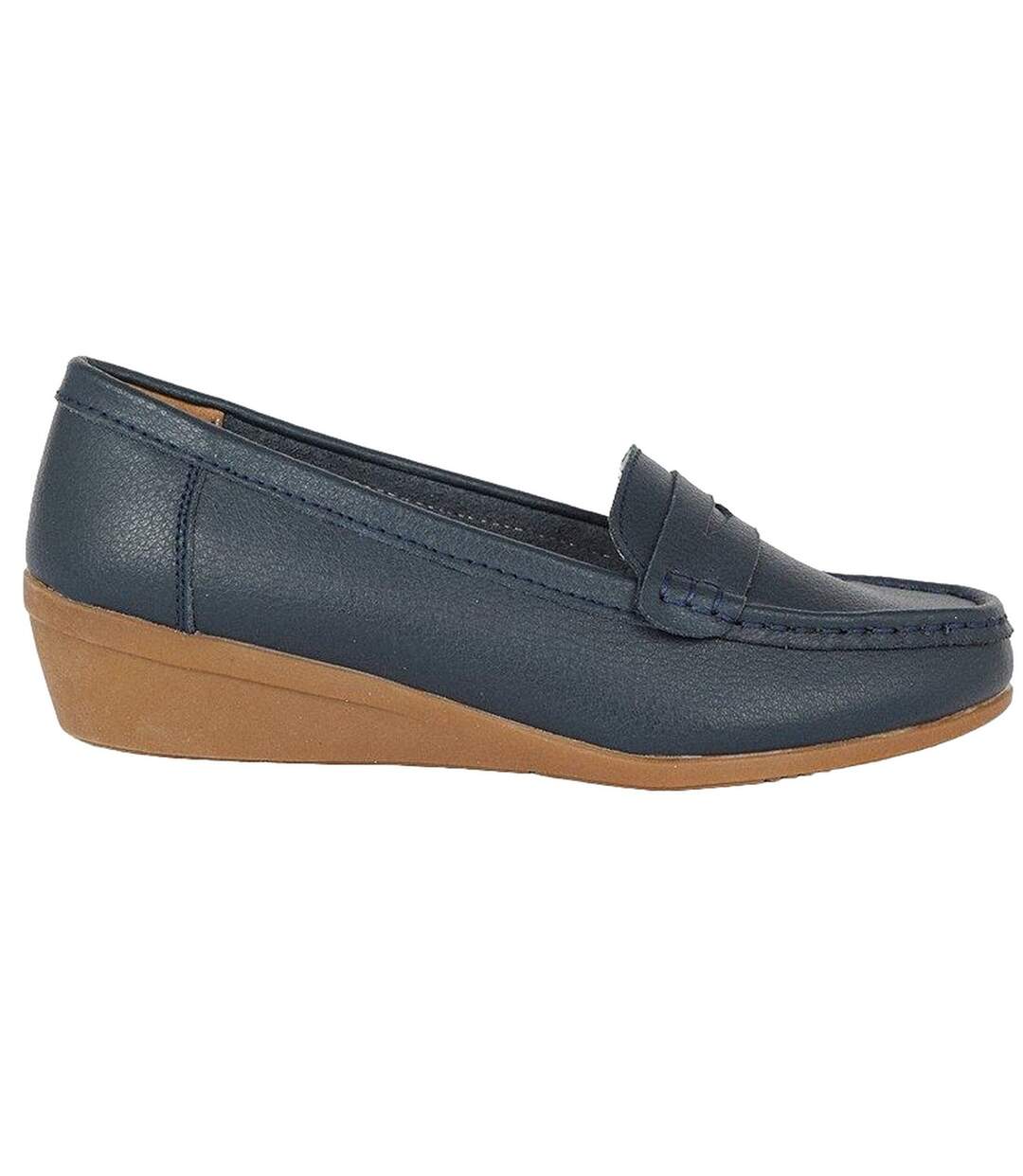 Mocassins niamh femme bleu marine Good For The Sole-2