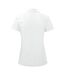 Womens/ladies pique polo shirt white Projob-1