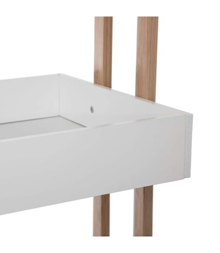 Desserte de salle de bain Natureo - L. 41 x H. 87 cm - Blanc