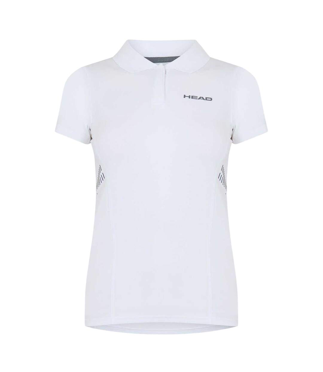 Polo Motif/style Logo Club Femme Bleu Clair Head-1
