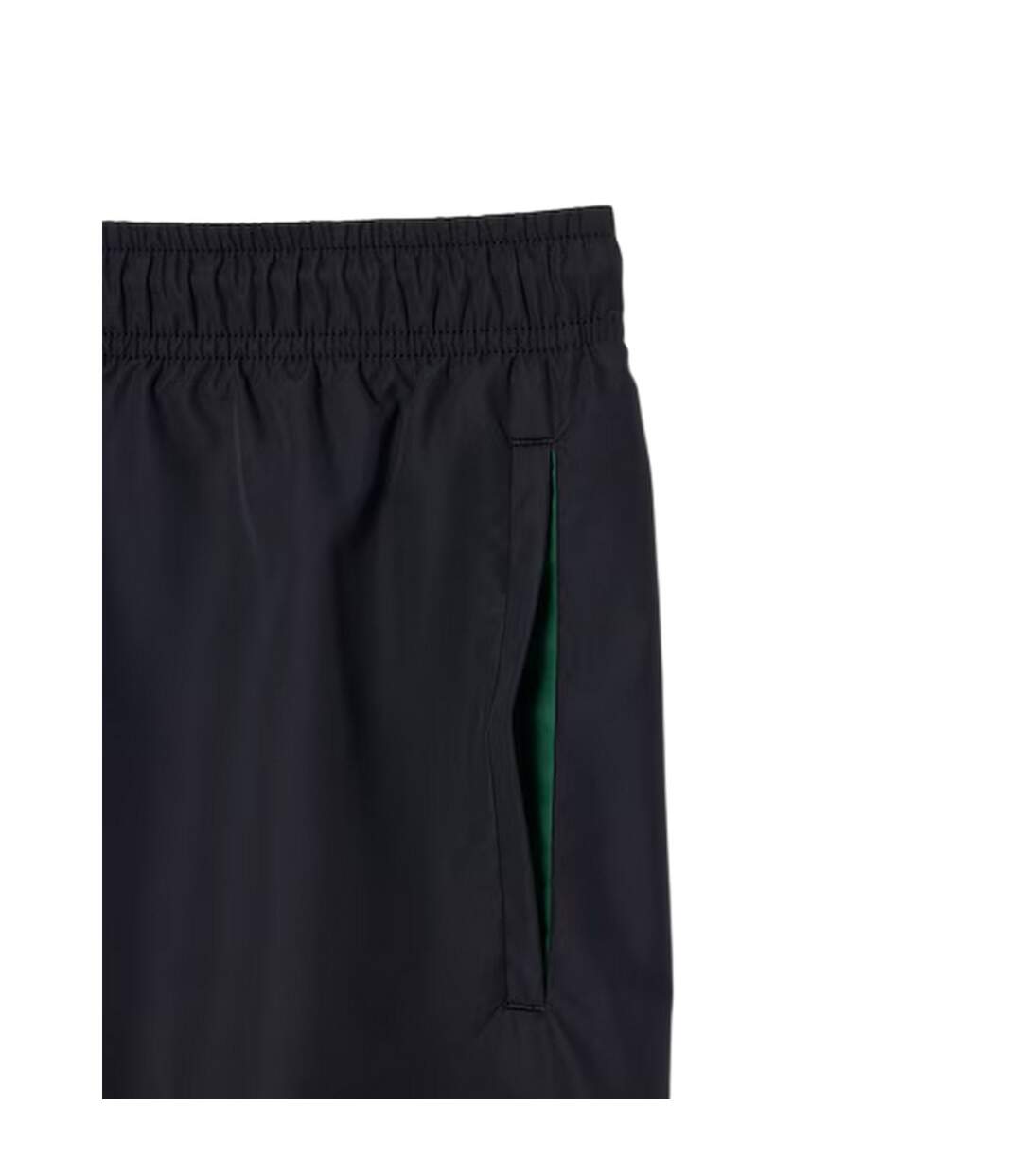 Mens Logo Swim Shorts Black Lacoste-4