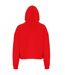 Sweat À Capuche Femme Rouge Feu TriDri-2