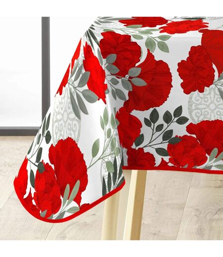Nappe Imprimé Occitanie 140x240cm Rouge