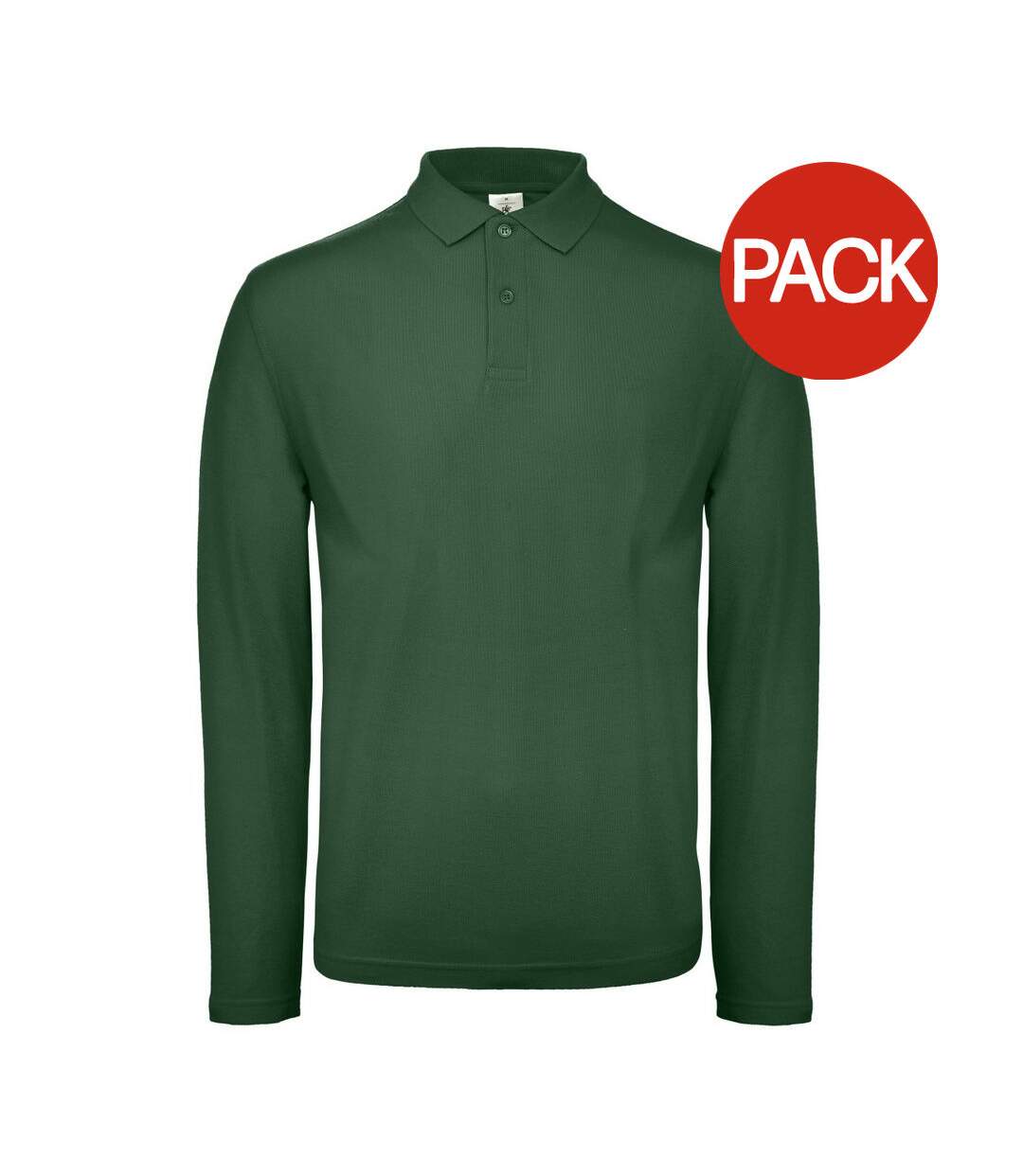 Polos id.001 homme vert B&C-1