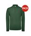 Polos id.001 homme vert B&C-1