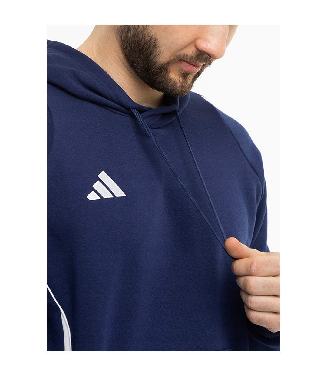 Sweat À Capuche Tiro Homme Bleu Adidas-3