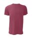 Canvas - T-shirt JERSEY - Hommes (Rouge foncé chiné) - UTBC163