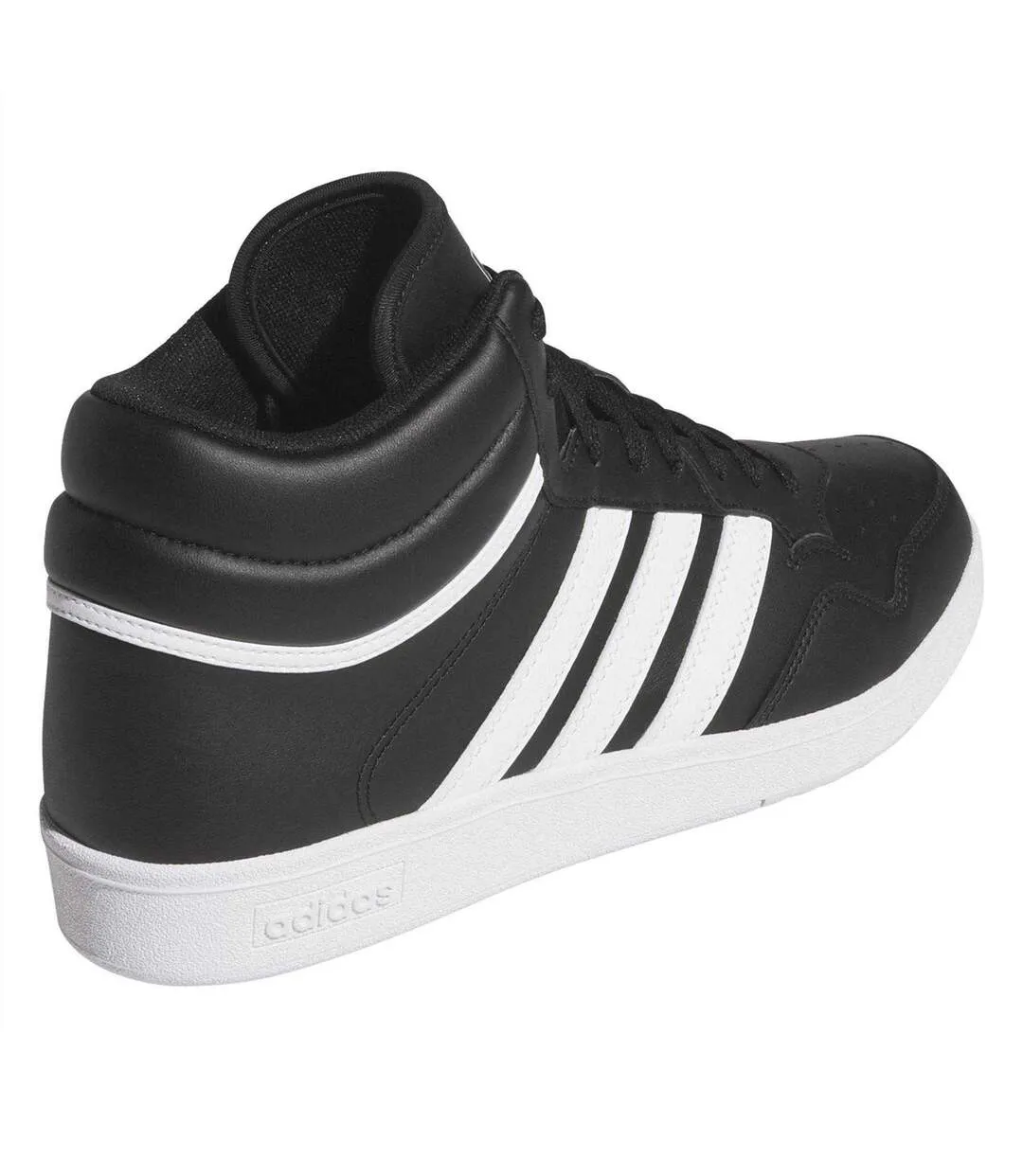 Womens/ladies Hoops 4.0 Suede Trainers Core Black Adidas-2