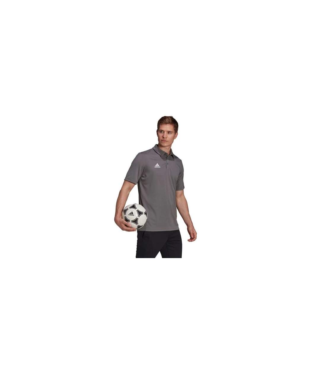 Polo Entrada Homme Gris Adidas-1