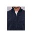 Gilet chenille zippé col montant LIMAGO-3