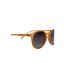 Unisex adult williams round sunglasses one size mustard Weird Fish-2