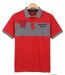 Polo homme WINCHESTER ROADSTER2 en coton rouge : donnez du dynamisme à votre look-2
