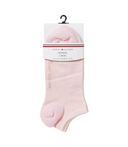 Socquettes Femme Rose Tommy Hilfiger