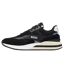 Mens Kurt Leather Running Trainers Black Boss-2