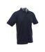 UCC 50/50 Mens Plain Piqué Short Sleeve Polo Shirt (Navy Blue) - UTBC1194