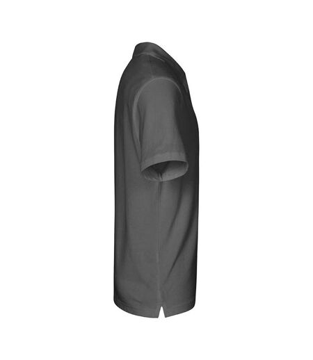 Polo Superior Homme Gris Acier Uni Promodoro