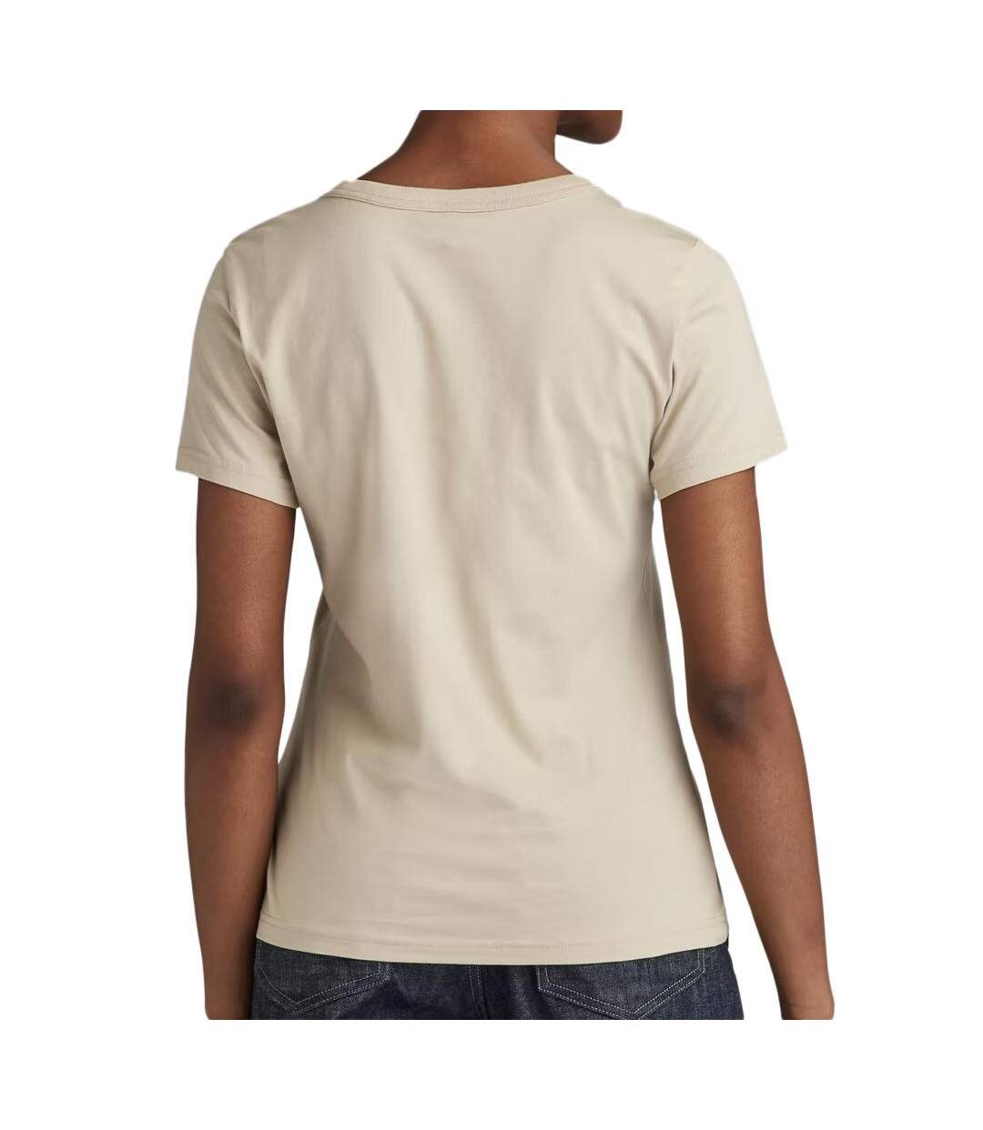 T-shirt Beige Femme G-Star Raw D23942 - L-2