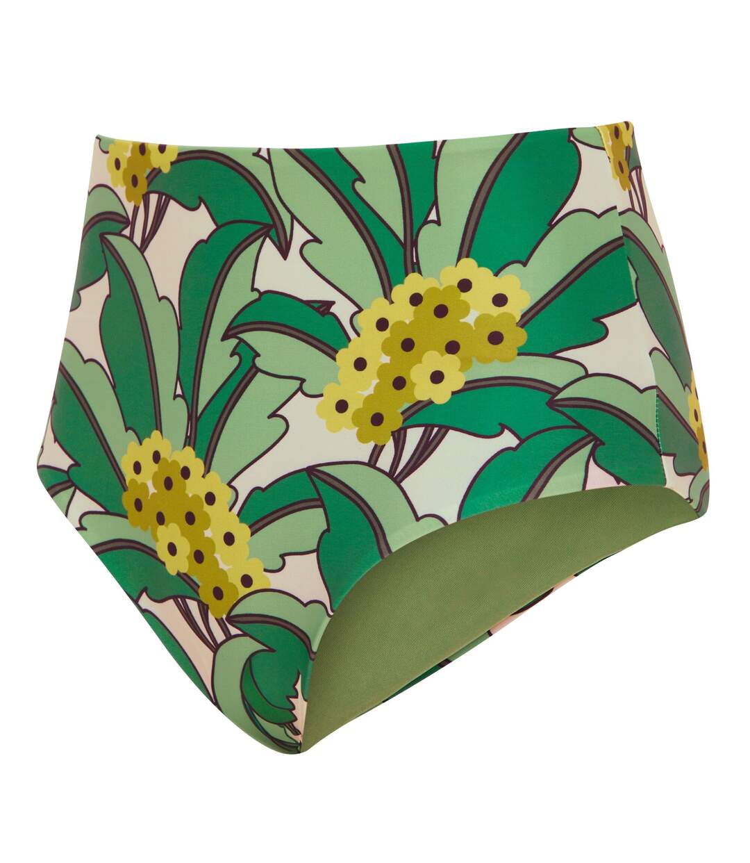 Womens/ladies orla kiely tropical reversible bikini set green Regatta