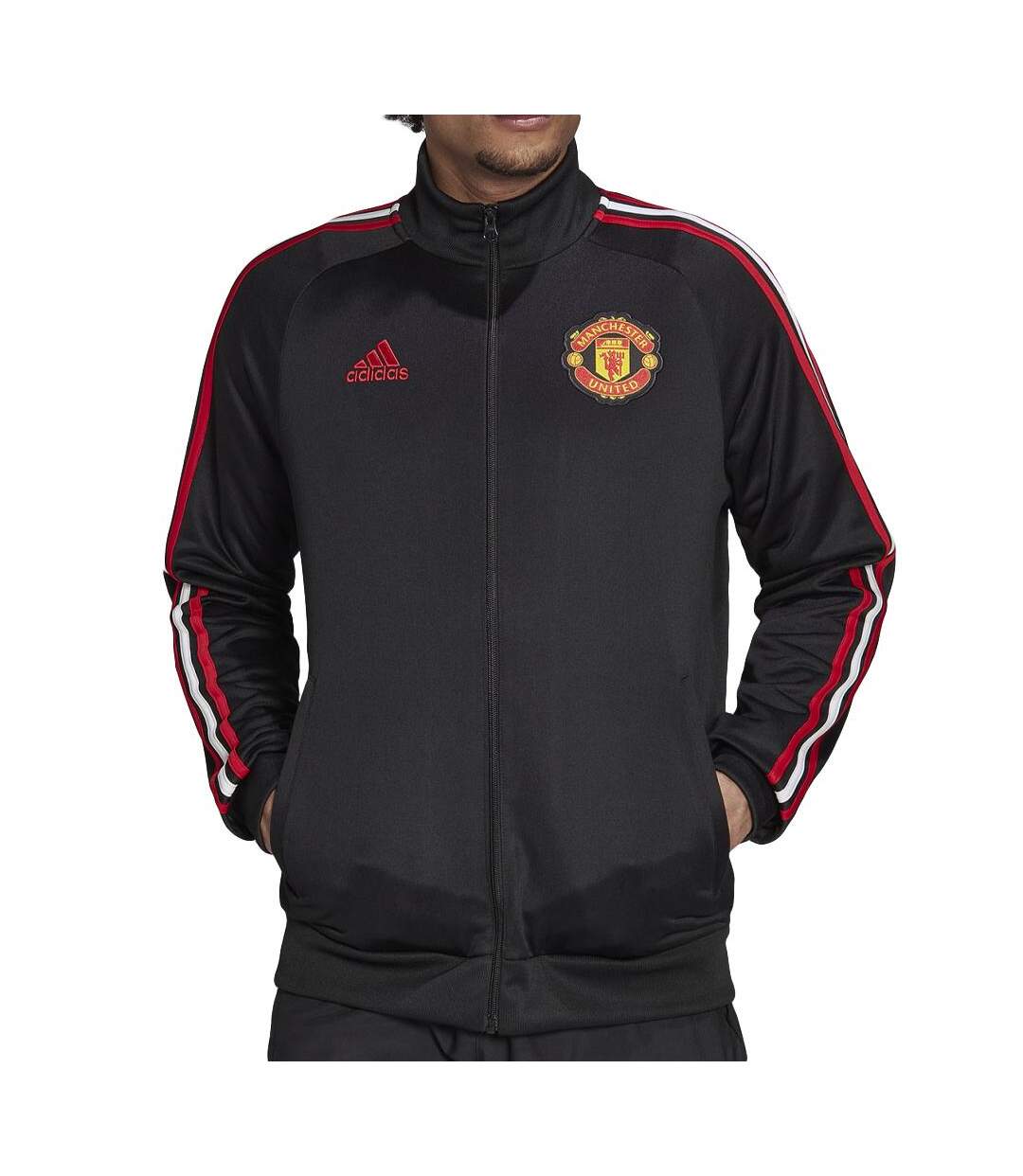Manchester united veste noire homme adidas 22/23 - l-1