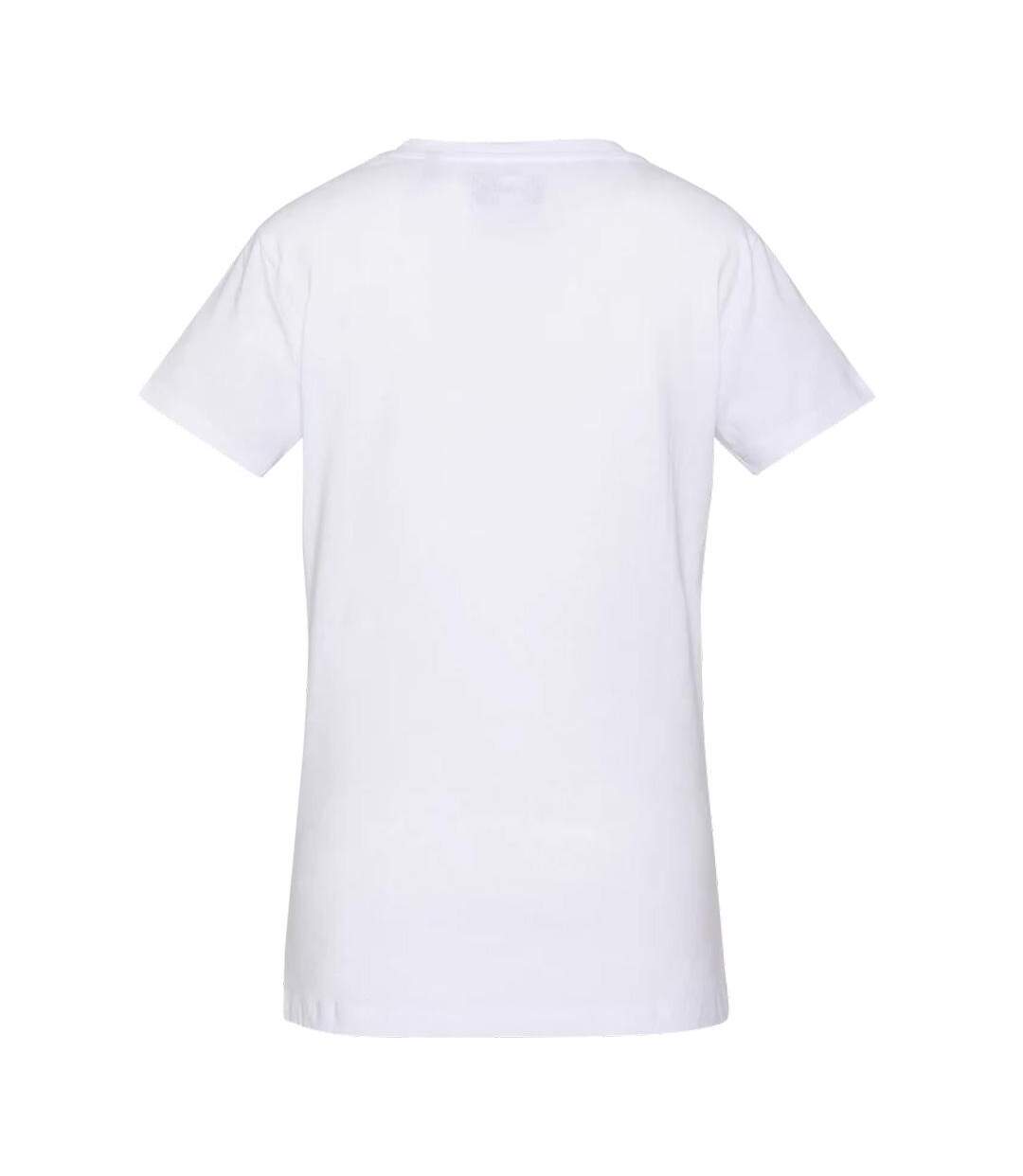 T-Shirt blanc femme schott tsbrodedw-2