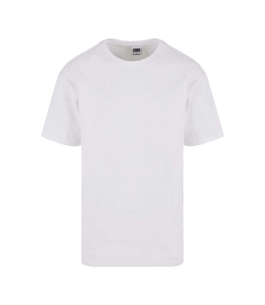T-shirt Motif/style Signature Homme Blanc Urban Classics-1