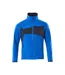 Mens Accelerate Soft Shell Jacket Azure Blue Dark Navy Mascot-1