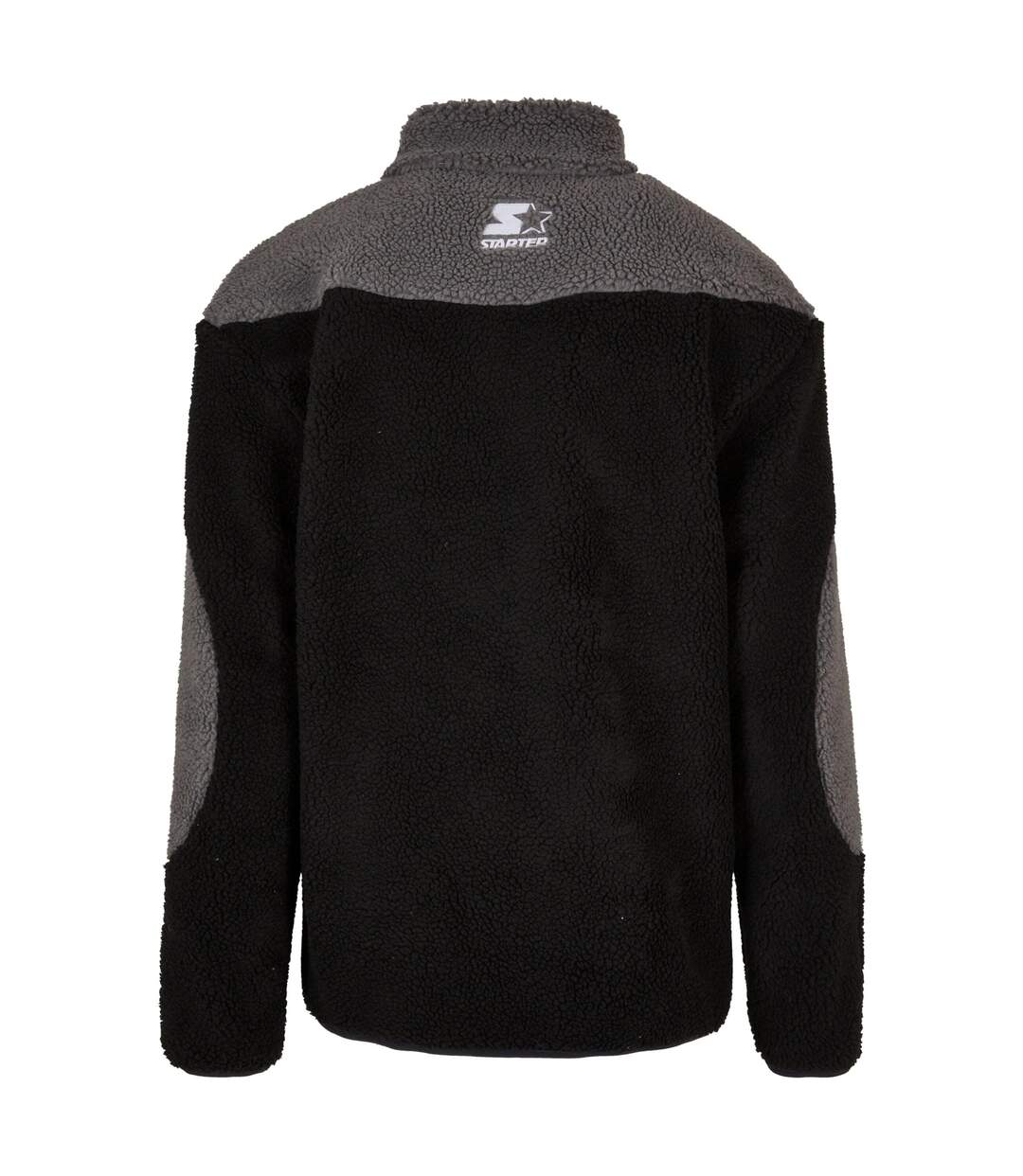 Veste Polaire Homme Noir Anthracite Starter Black Label-3