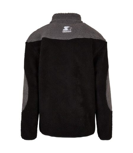 Veste Polaire Homme Noir Anthracite Starter Black Label