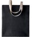 sac en toile de jute teint - KI0226 - noir - noir