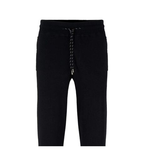 Mens Lacri Jogging Bottoms Black Boss