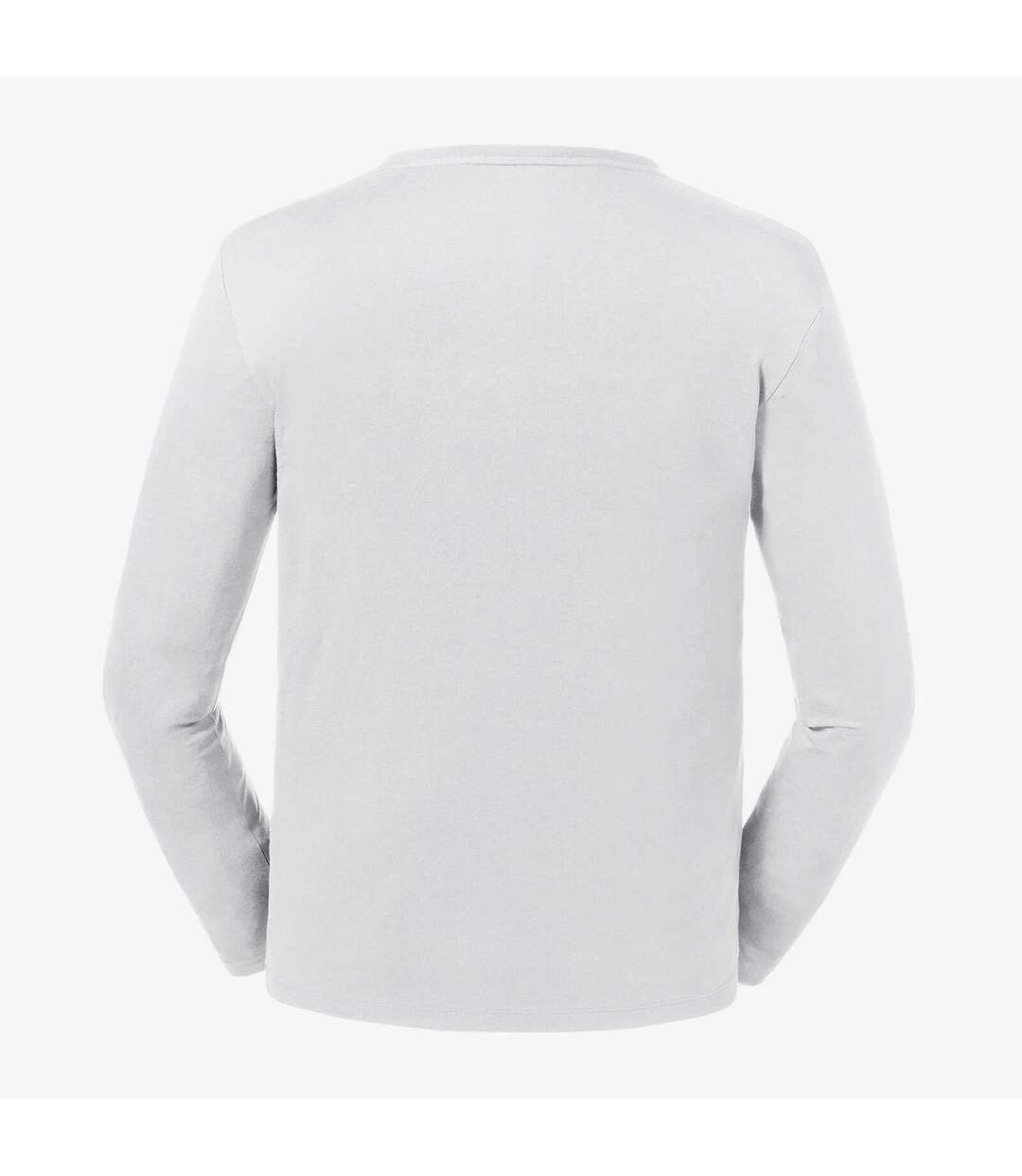 Mens long-sleeved t-shirt white Russell