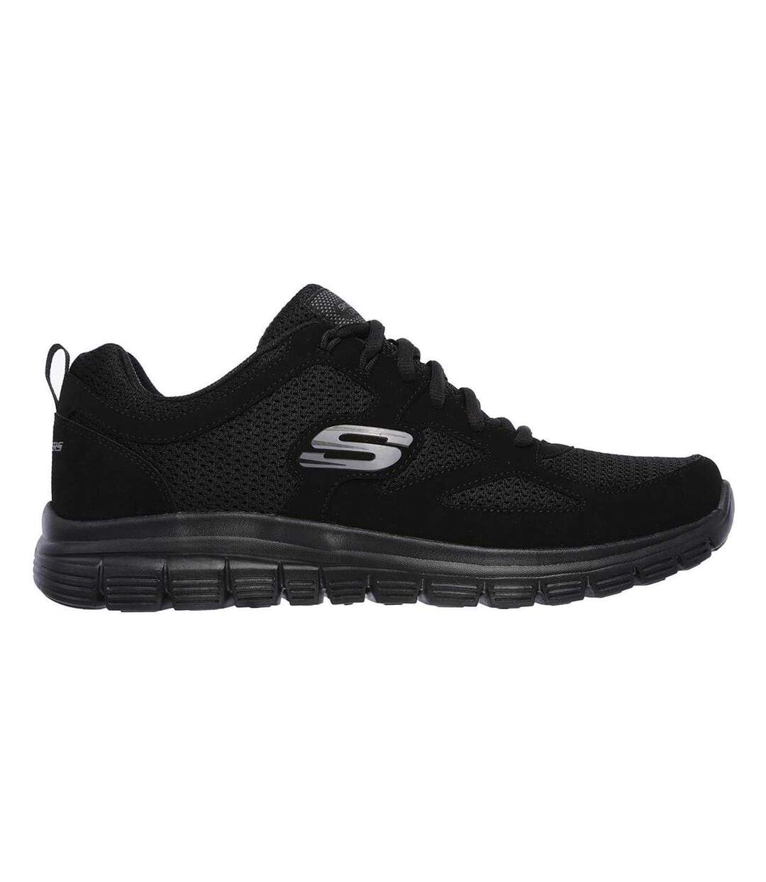 Baskets Burns Agoura Homme Noir Skechers-3