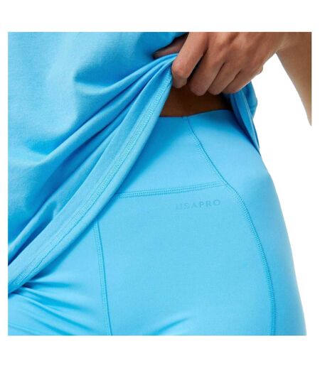 Cuissard De Cyclisme Femme Turquoise Pâle USA