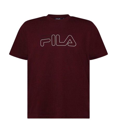 T-shirt Motif/style Logo Harrison Homme Vert Sarcelle Fila