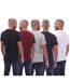 Pack Of 5  Mens Klapstar T-shirt  Multicoloured Duck And Cover-2