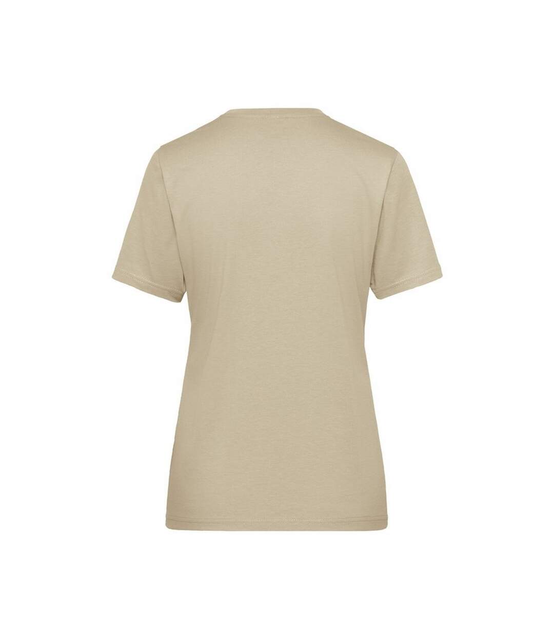 T-shirt Bio Workwear Femme Beige Gris James And Nicholson-2