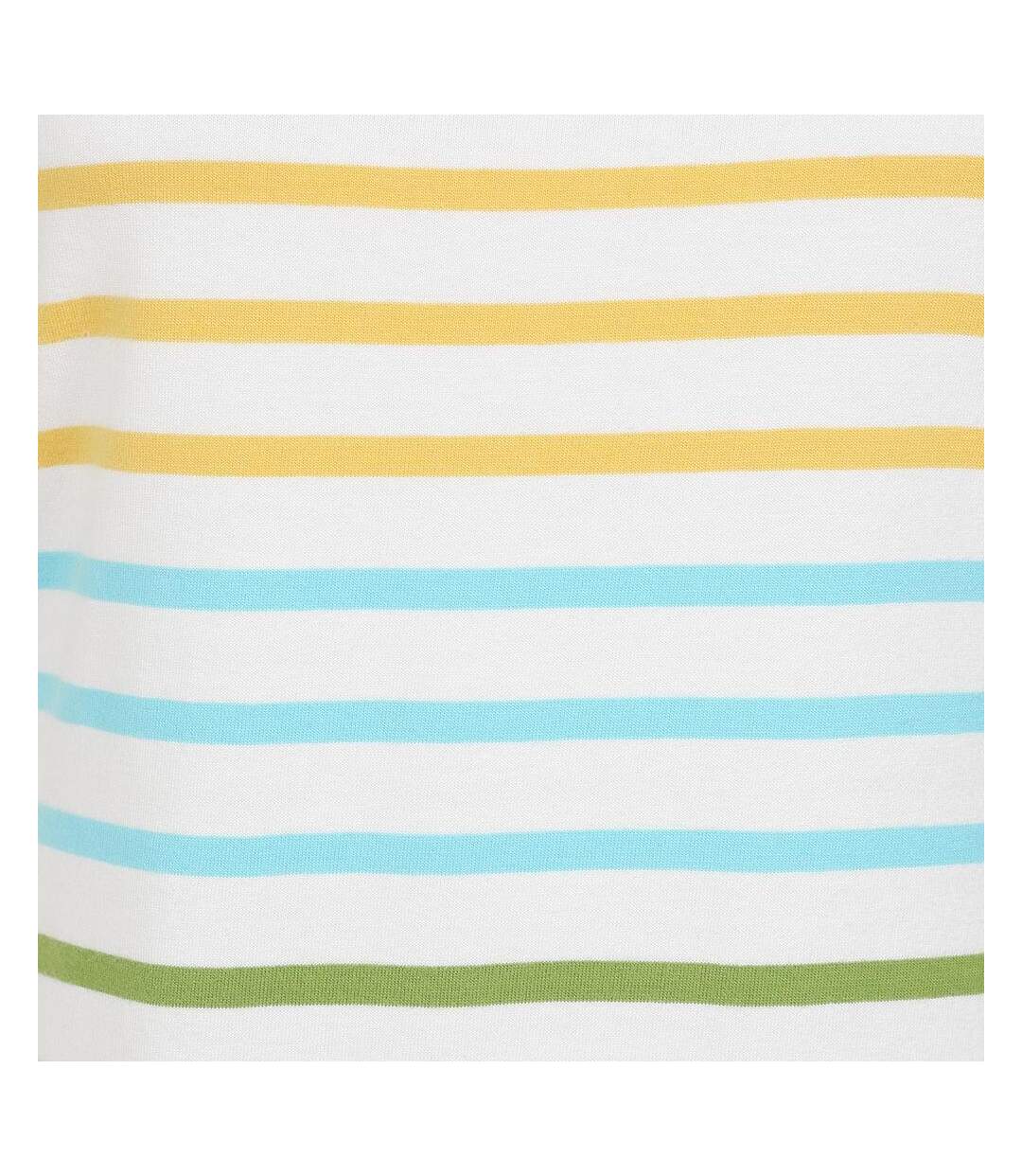 Womens/ladies Striped T-shirt Dress Rainbow Lazy Jacks-3