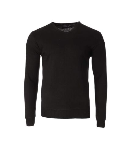 Pull Noir Homme RMS26 Basic - L