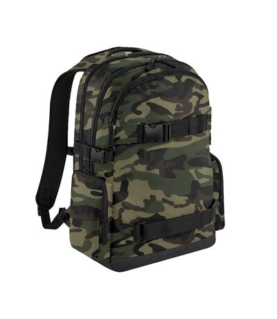 Bagbase Old School Camo Knapsack (Jungle Green) (One Size) - UTBC5509