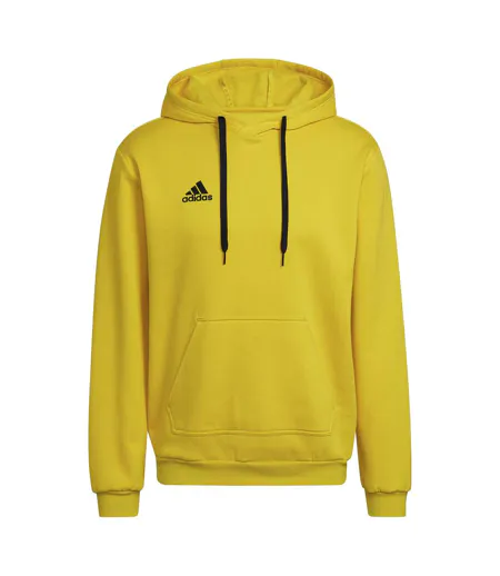 Sweat À Capuche Entrada Homme Jaune Noir Adidas
