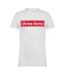 T-shirt Motif/style Three Lions Adulte Blanc England-1
