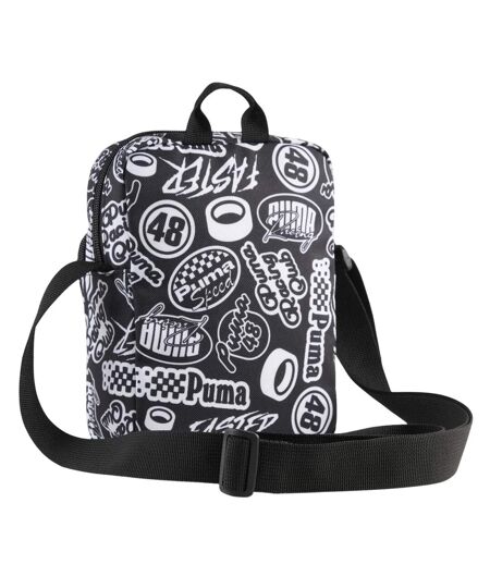 Academy All-over Print Crossbody Bag One Size Black Puma