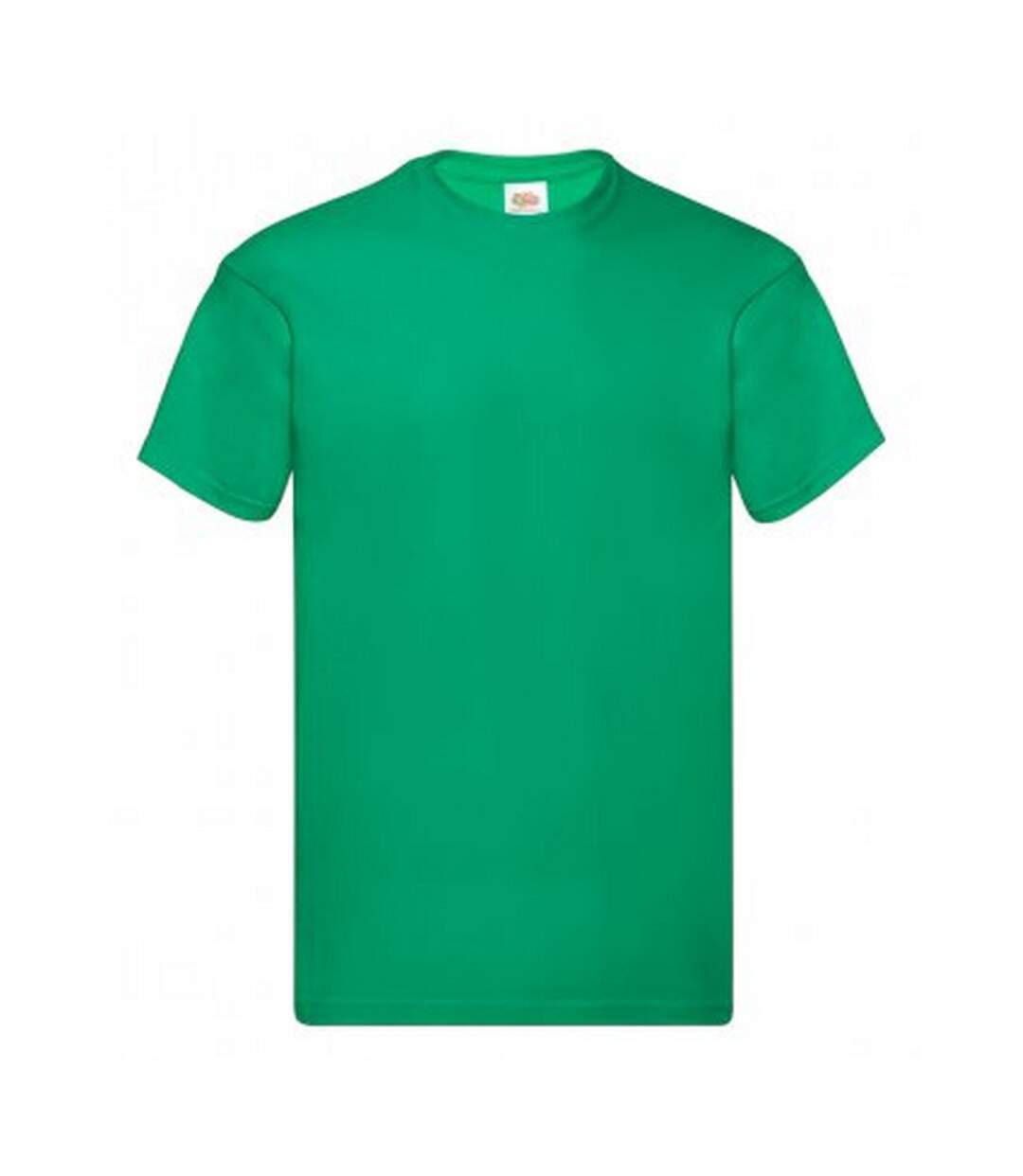 T-shirt manches courtes homme vert Fruit of the Loom