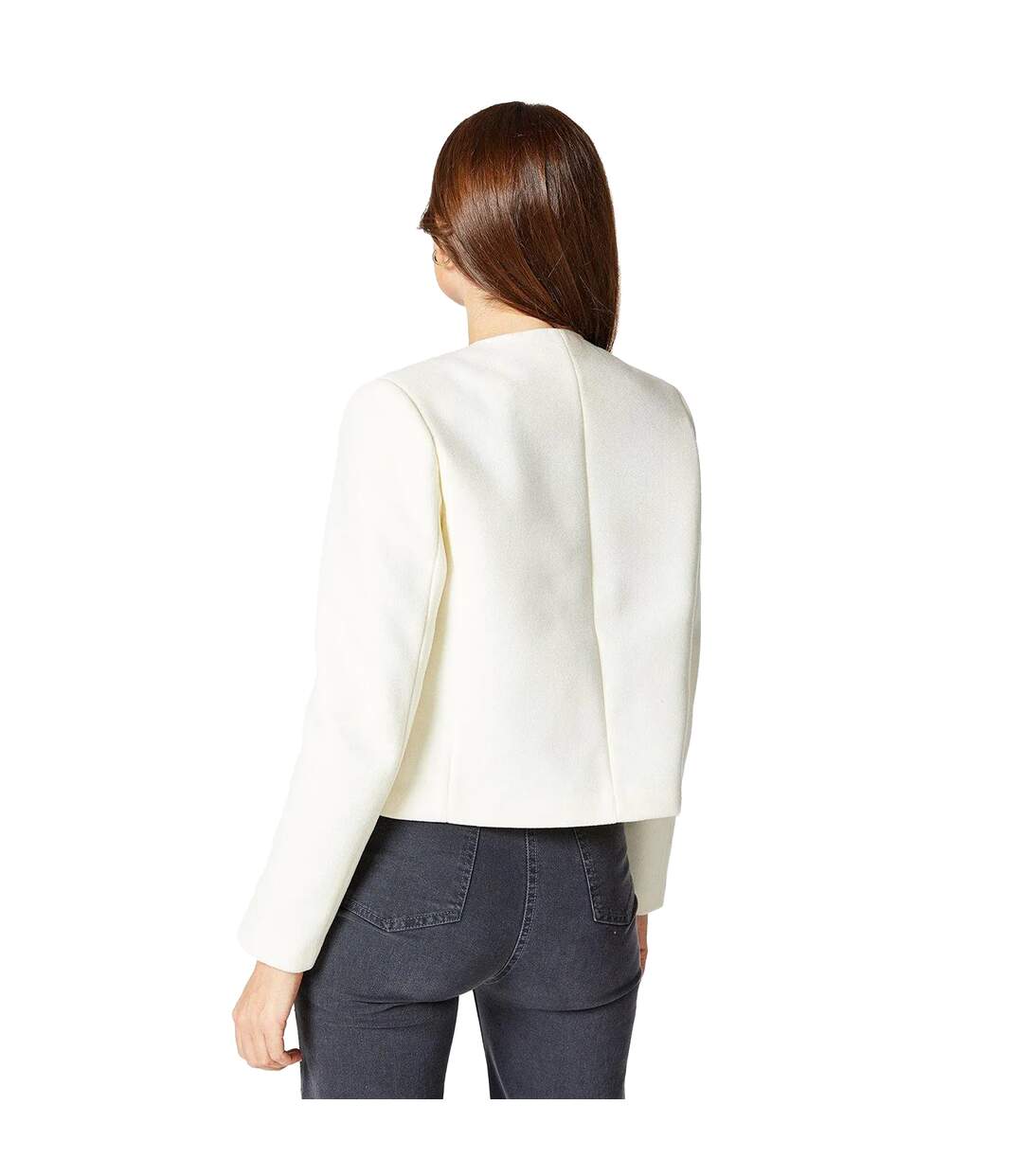 Veste femme blanc cassé Principles-2