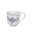 Lot de 6 Mugs en Céramique Little Cottage 32cl Blanc-2