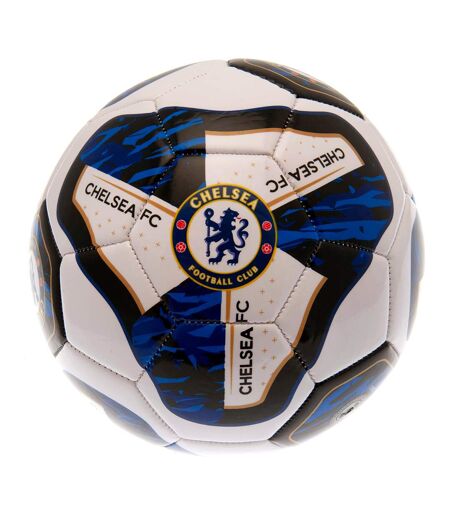 Chelsea FC - Ballon de foot (Rouge / Blanc / Noir) (Taille 5) - UTTA10684