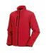Veste Softshell Résistante À L'eau Et Au Vent Pour Hommes Rouge Russell-2